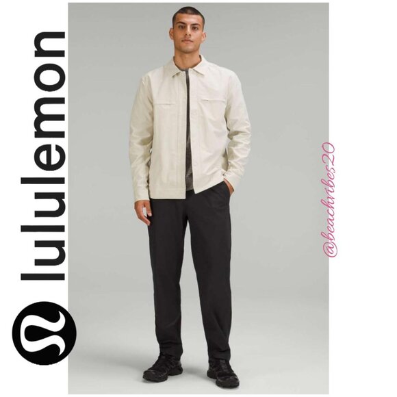 LULULEMON ATHLETICA Men's ABC Pull-On Pant Medium Black EUC - Picture 1 of 5